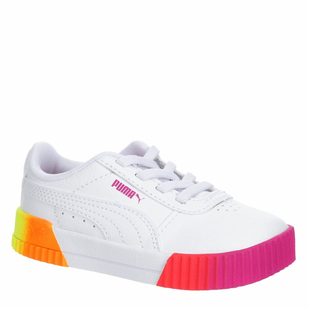 toddler white puma sneakers