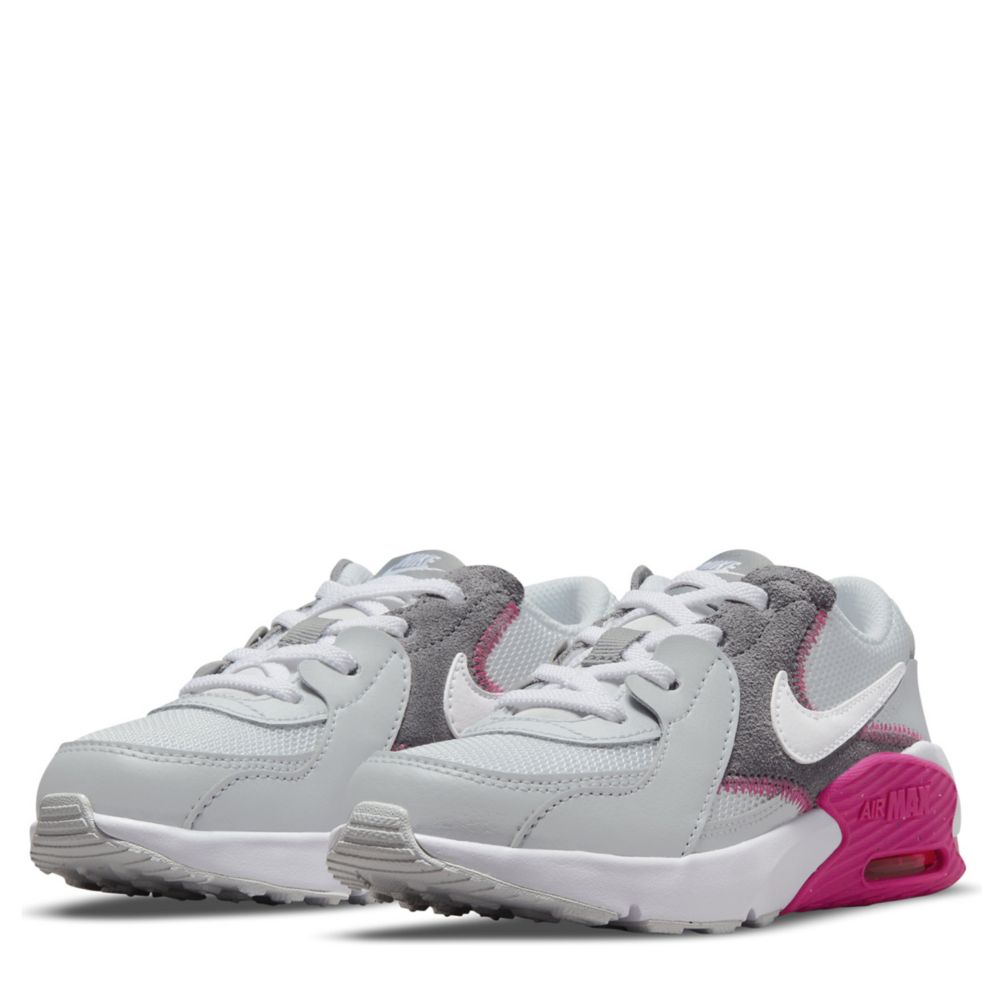 Grey Nike Girls Air Max Excee Sneaker | Kids | Rack Room Shoes