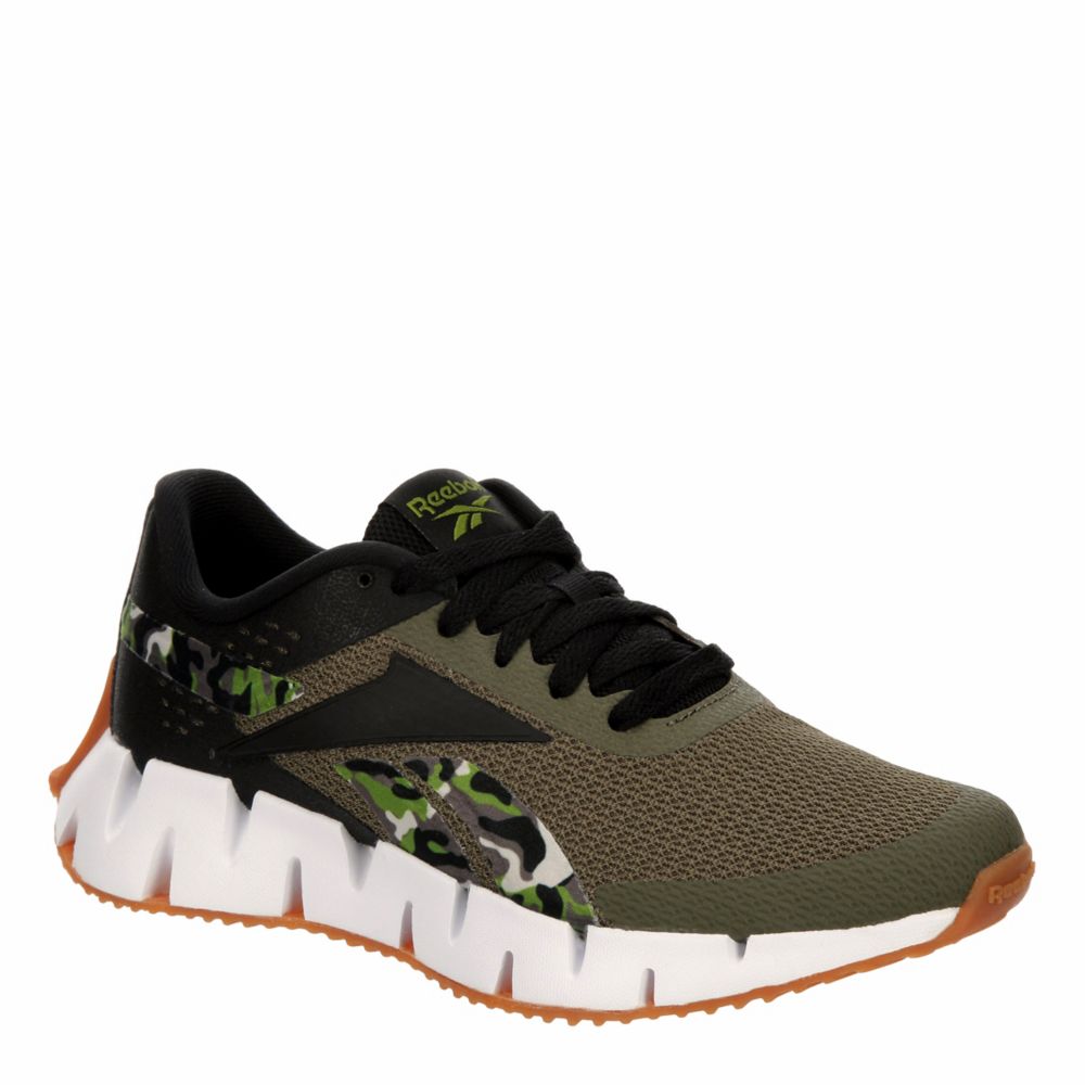 reebok zig dynamica green