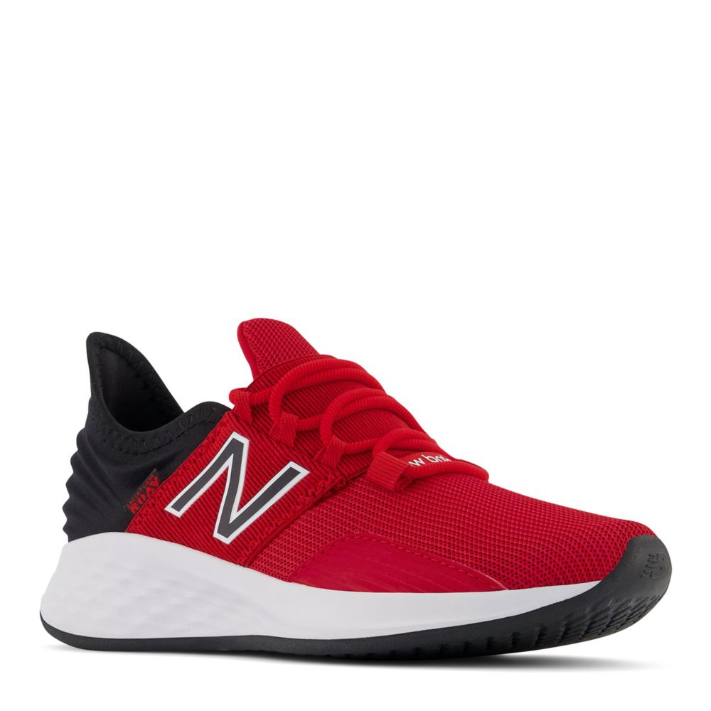 Red New Balance Boys Fresh Foam Roav Sneaker | Kids | Rack Room Shoes