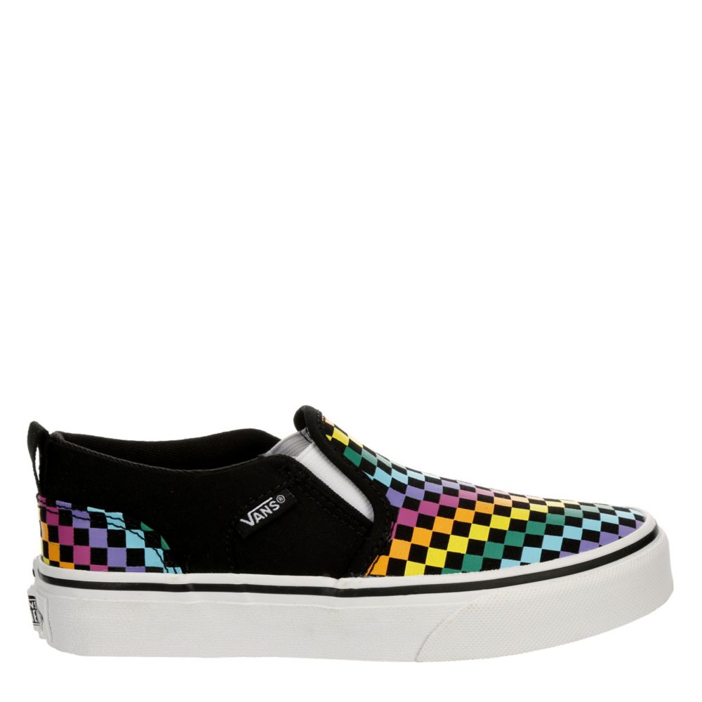 checkered vans for girls