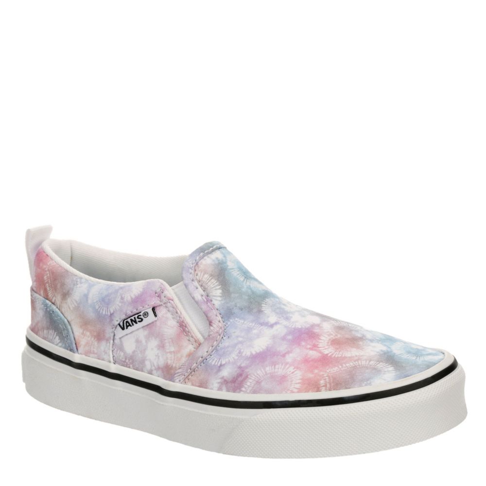 girls slip on vans