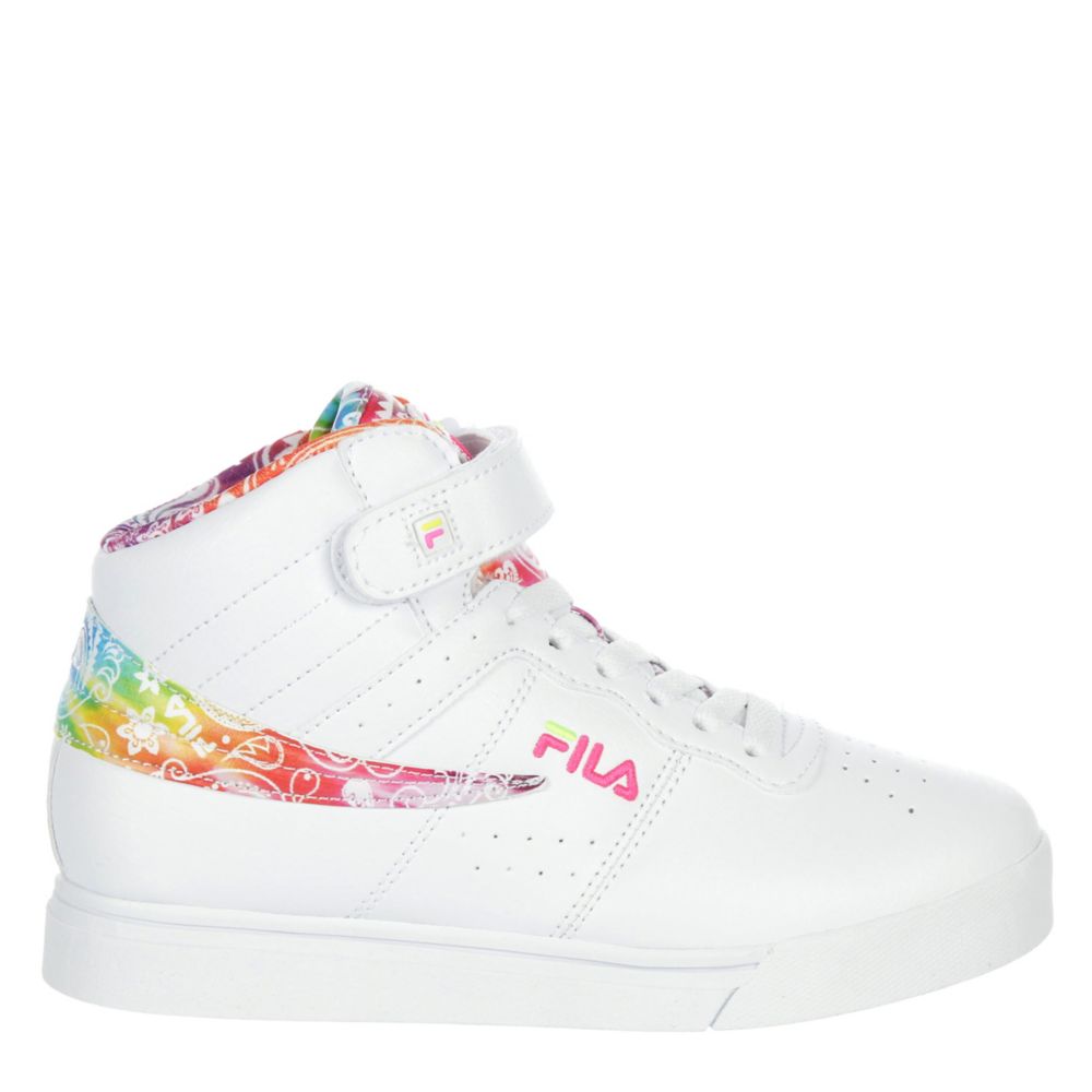White Girls Vulc 13 Mid Sneaker | Kids | Rack Room Shoes