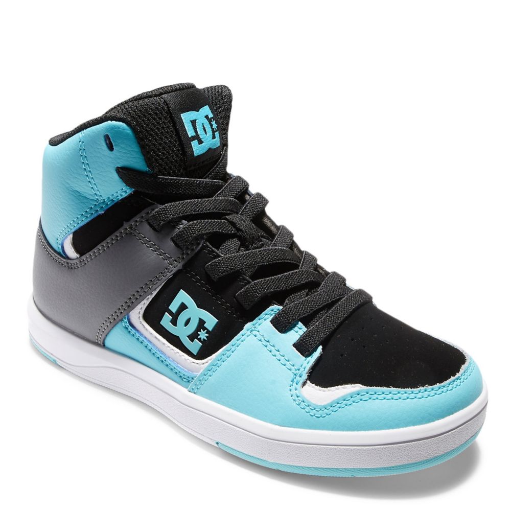 instinct Senaat uitstulping Turquoise Dc Shoes Girls Cure High Top Sneaker | Kids | Rack Room Shoes