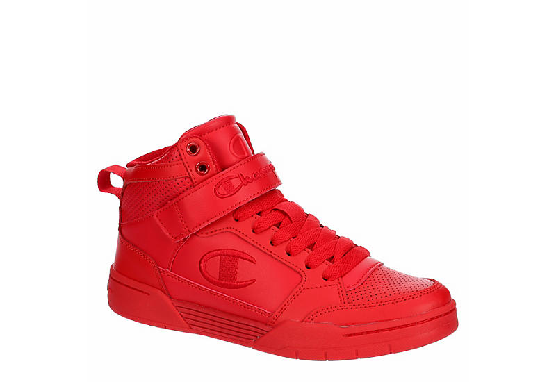 Red Champion Big Kid Arena Power High Sneaker | Kids | Rack Room Shoes