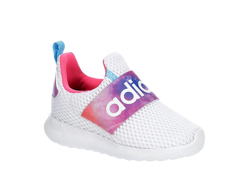 White Adidas Girls Infant Adapt 4 Slip On Sneaker | Infant & | Rack Room Shoes