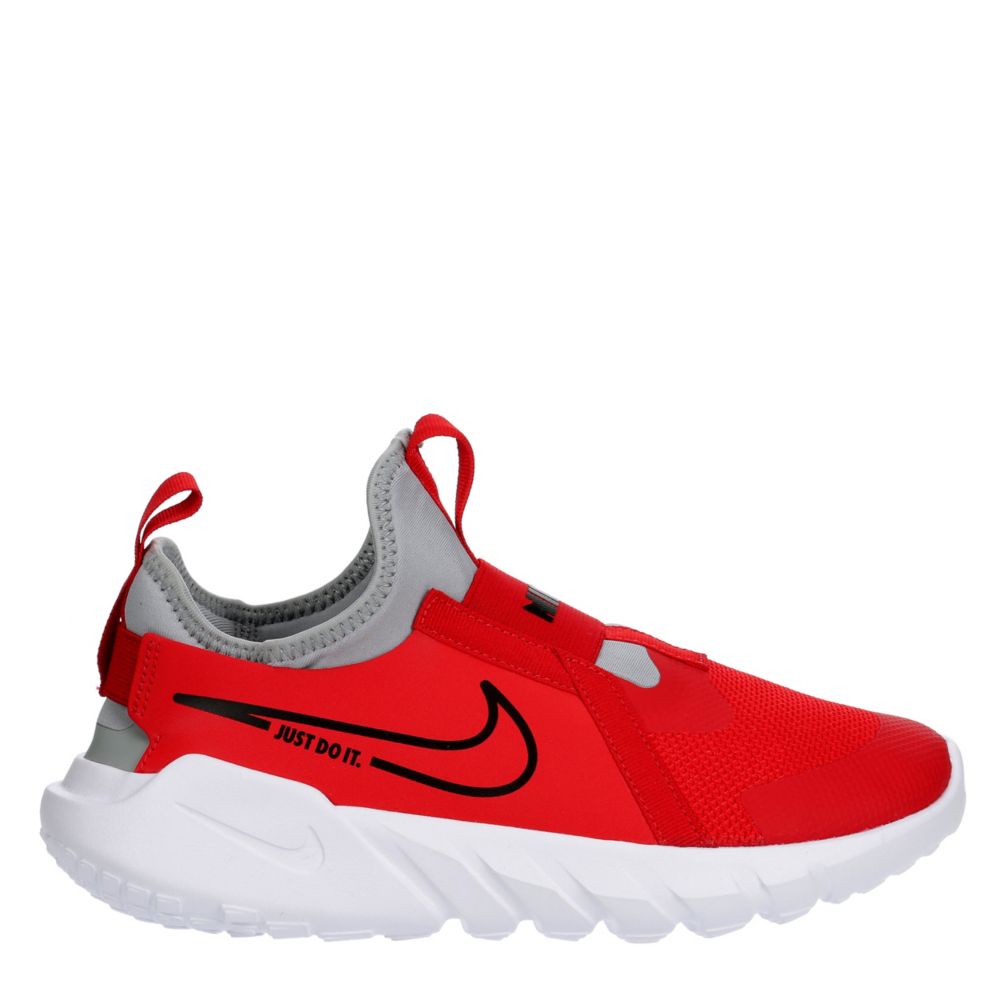 RED NIKE Boys Big Kid Flex Runner 2 Slip On Sneaker