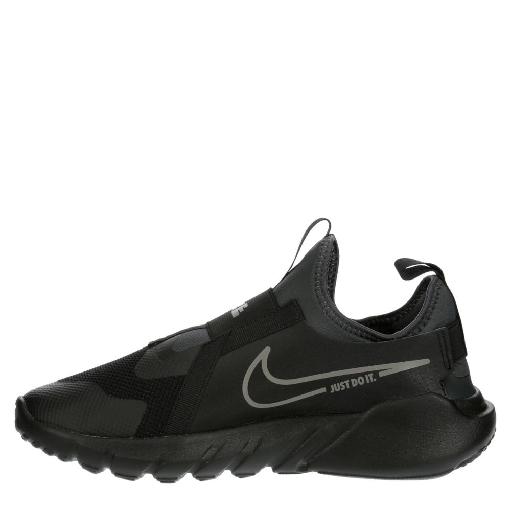Boys Runner Rack | On Shoes | Black Sneaker 2 Kid Slip Room Flex Nike Big
