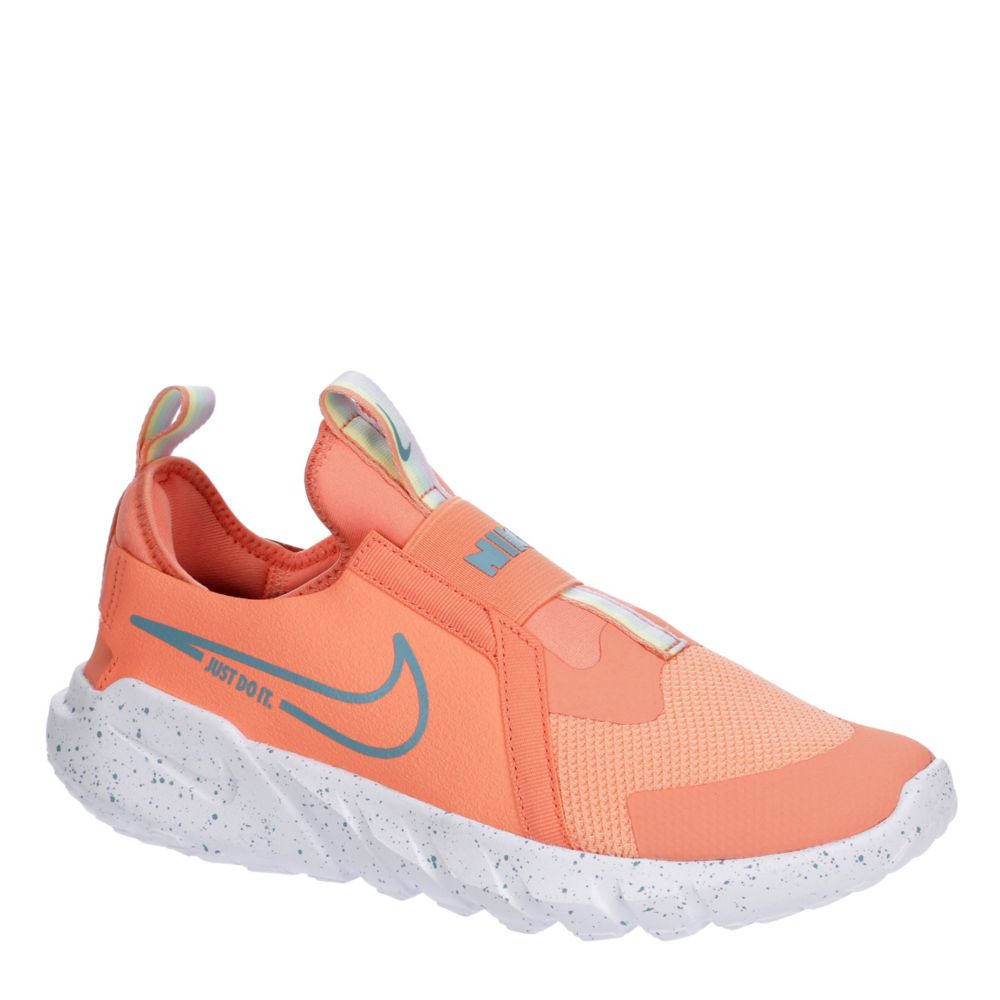 Peach Nike Girls Little Kid Flex Runner 2 Slip On Sneaker, Kids