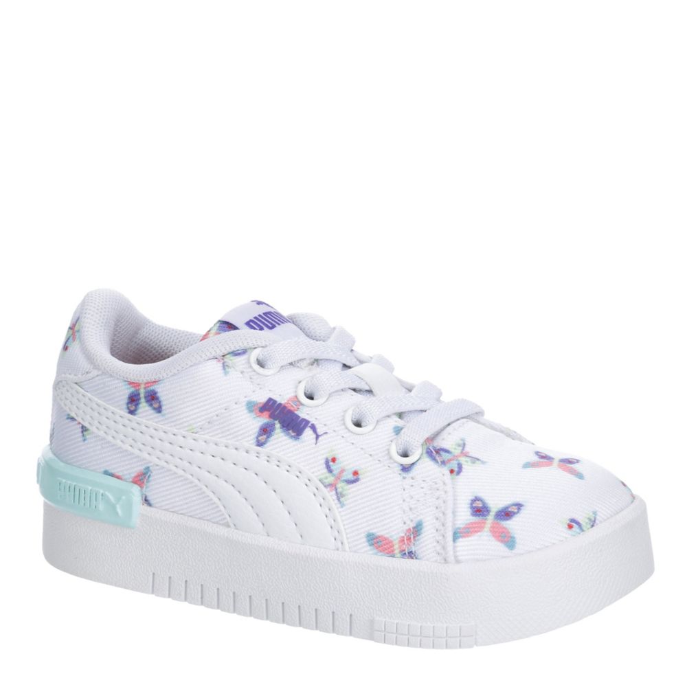 aguja a tiempo pereza White Puma Girls Toddler Jada Sneaker | Infant & Toddler | Rack Room Shoes