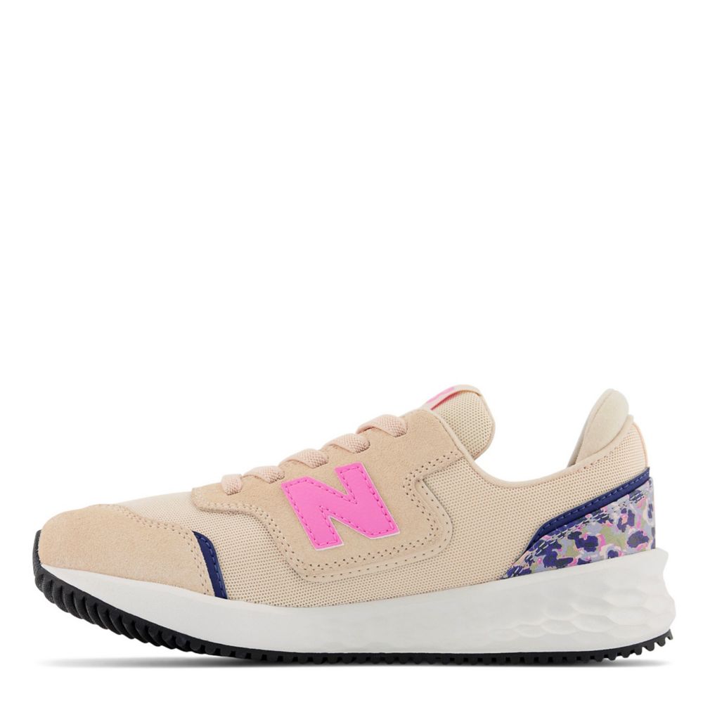 Beige New Balance Girls Big Kid X70 Sneaker | Kids | Rack Room Shoes