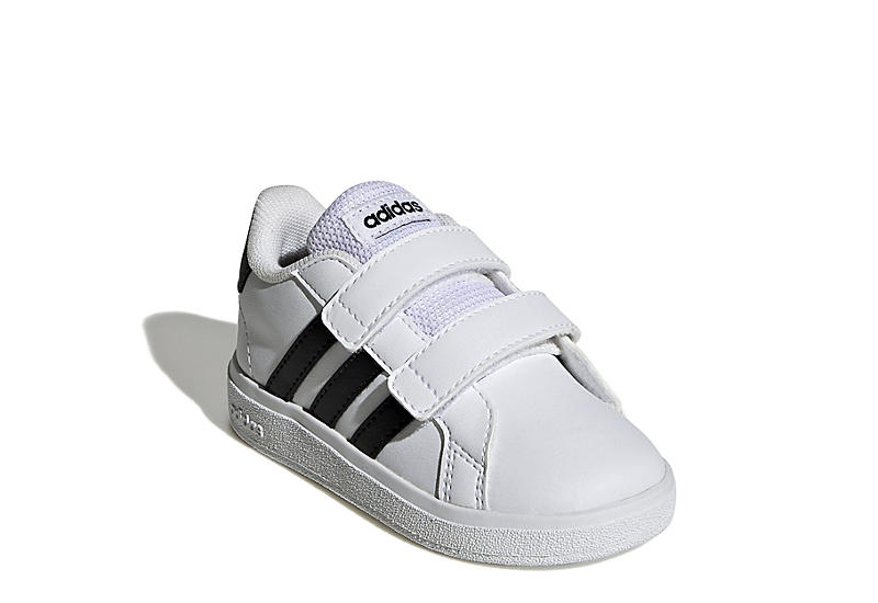 Black Boys Toddler Grand Court 2.0 Spiderman Sneaker | Adidas | Rack Room  Shoes