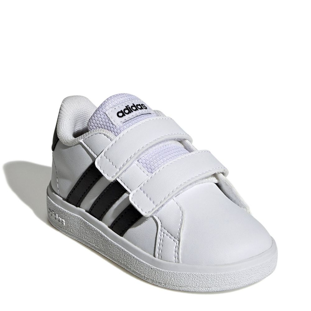 Grand Adidas | | Rack Boys Black Spiderman Room 2.0 Toddler Sneaker Court Shoes