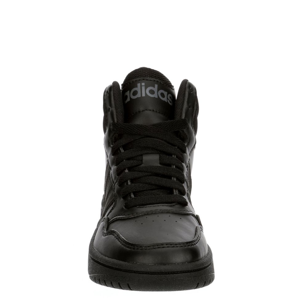Black Adidas Boys Little And Big Kid Hoops 3.0 Mid Sneaker | Kids | Rack  Room Shoes