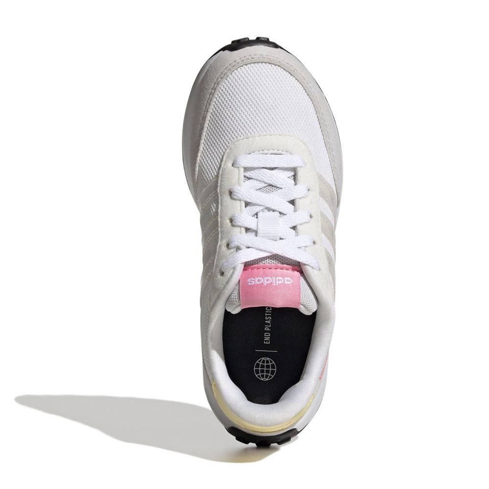 Dinkarville informal Persistencia White Adidas Girls Run 70s Sneaker | Kids | Rack Room Shoes