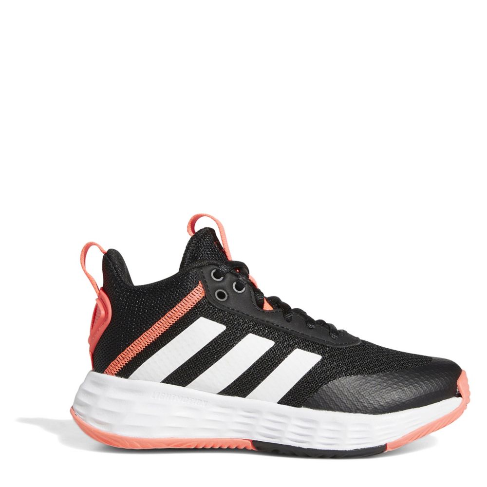 Red Boys Own The Game 2.0 High Top Basketball Shoe | Adidas | Rack Room ...