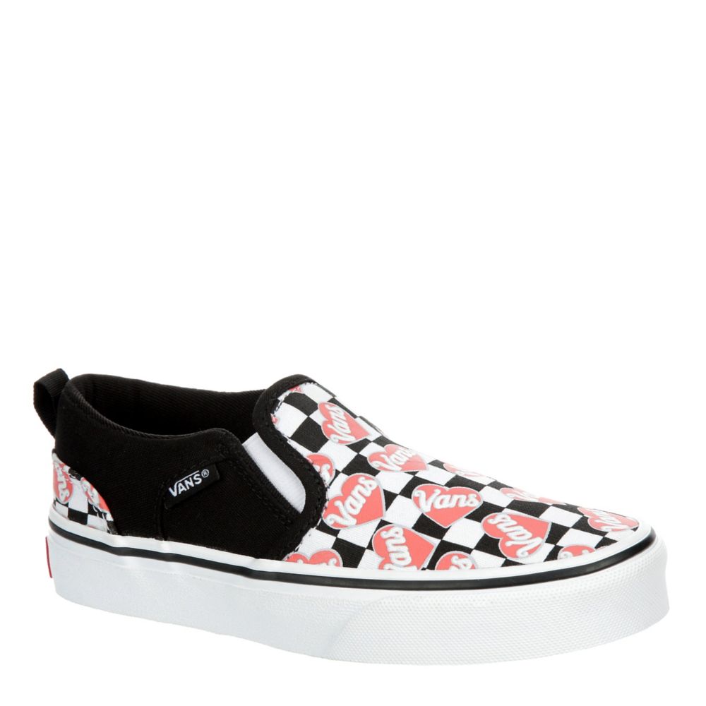 girls slip on vans