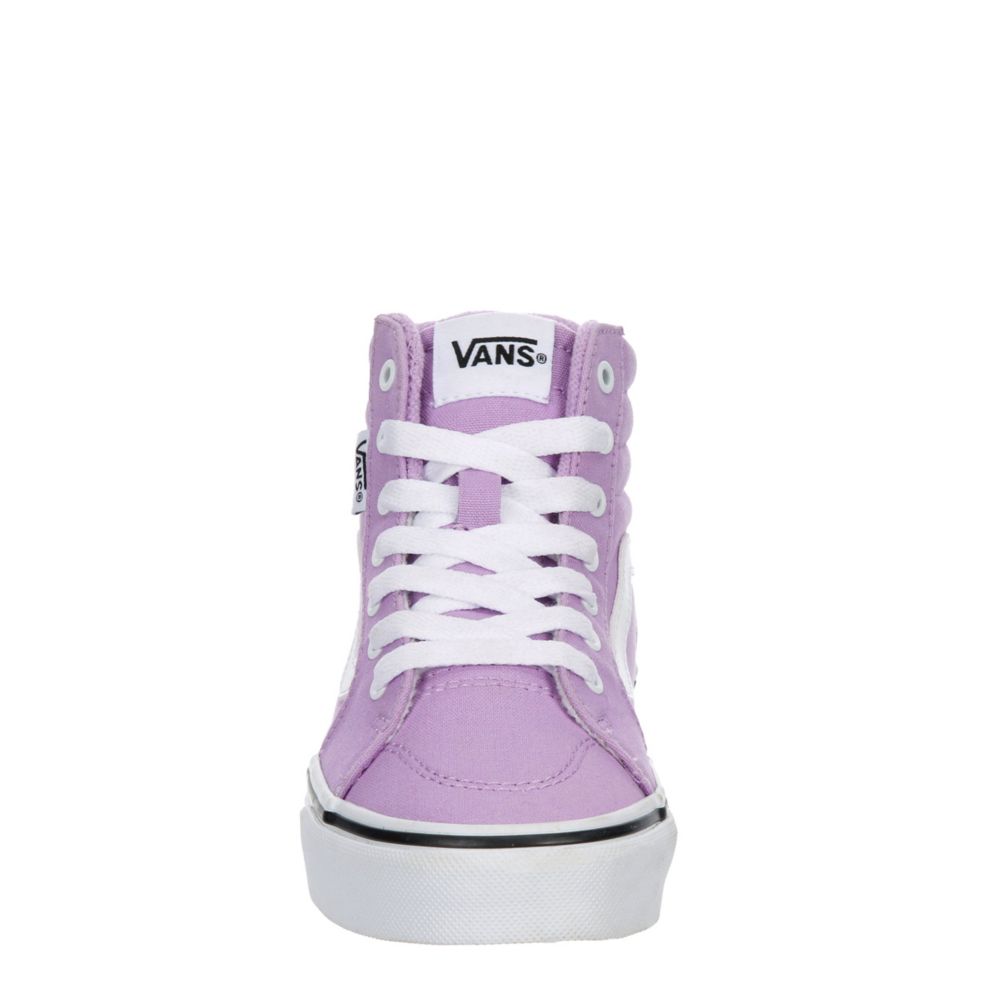 Purple Vans Girls Filmore High Top Sneaker | Kids | Rack Room Shoes