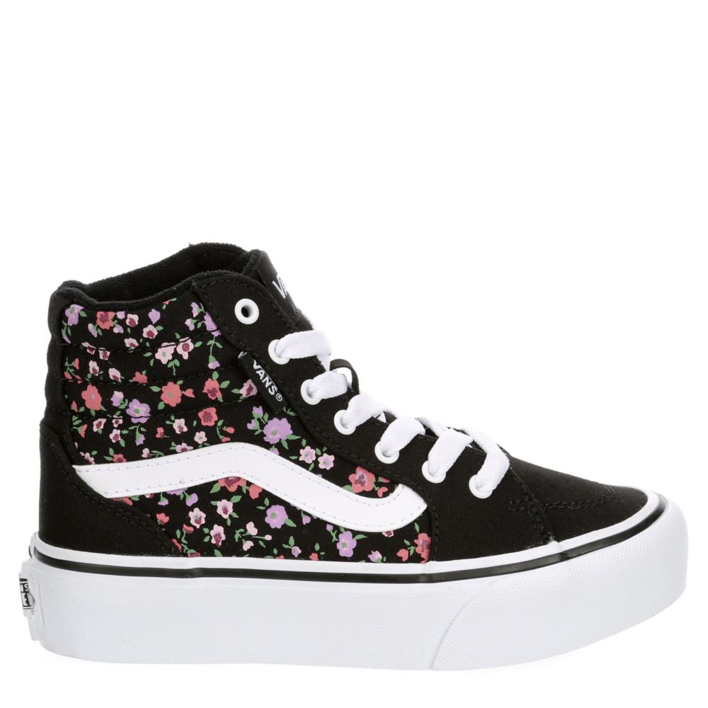 GIRLS LITTLE BIG KID FILMORE PLATFORM HIGH TOP SNEAKER BLACK