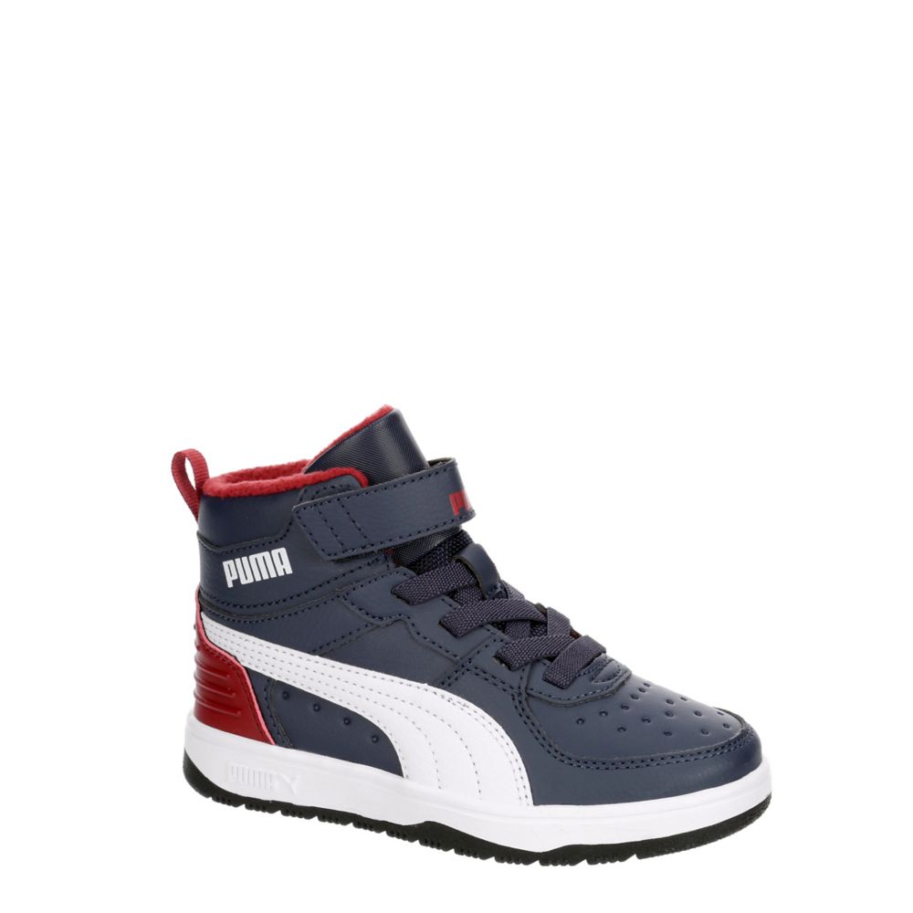 puma high ankle shoes blue