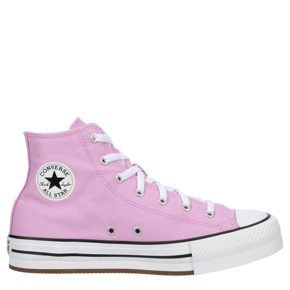 converse high top platform pink
