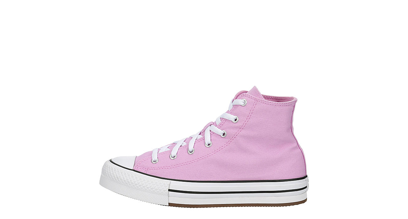 Pink Converse Girls Chuck Taylor All Star High Top Platform Sneaker | Kids  | Rack Room Shoes