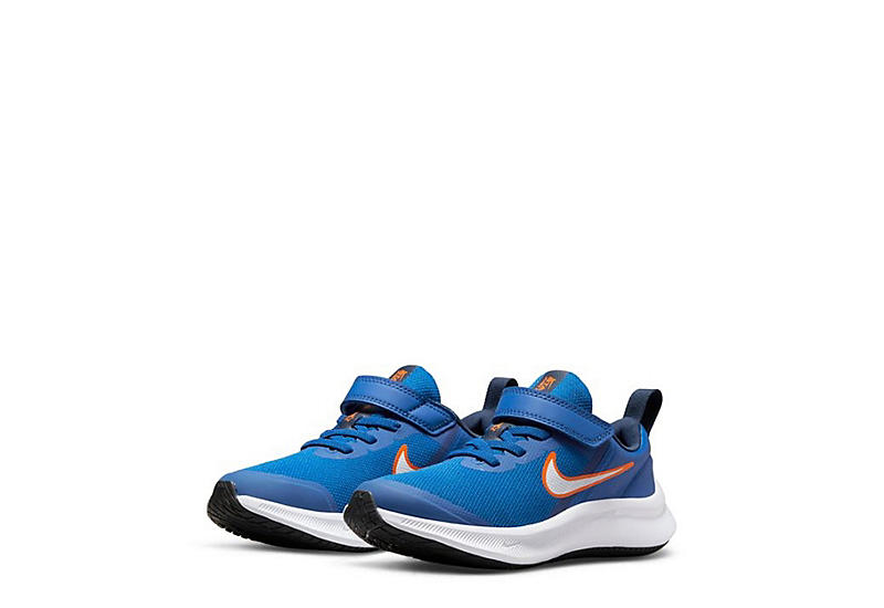 Diariamente Seducir autopista Blue Nike Boys Star Runner 3 Sneaker | Velcro | Rack Room Shoes