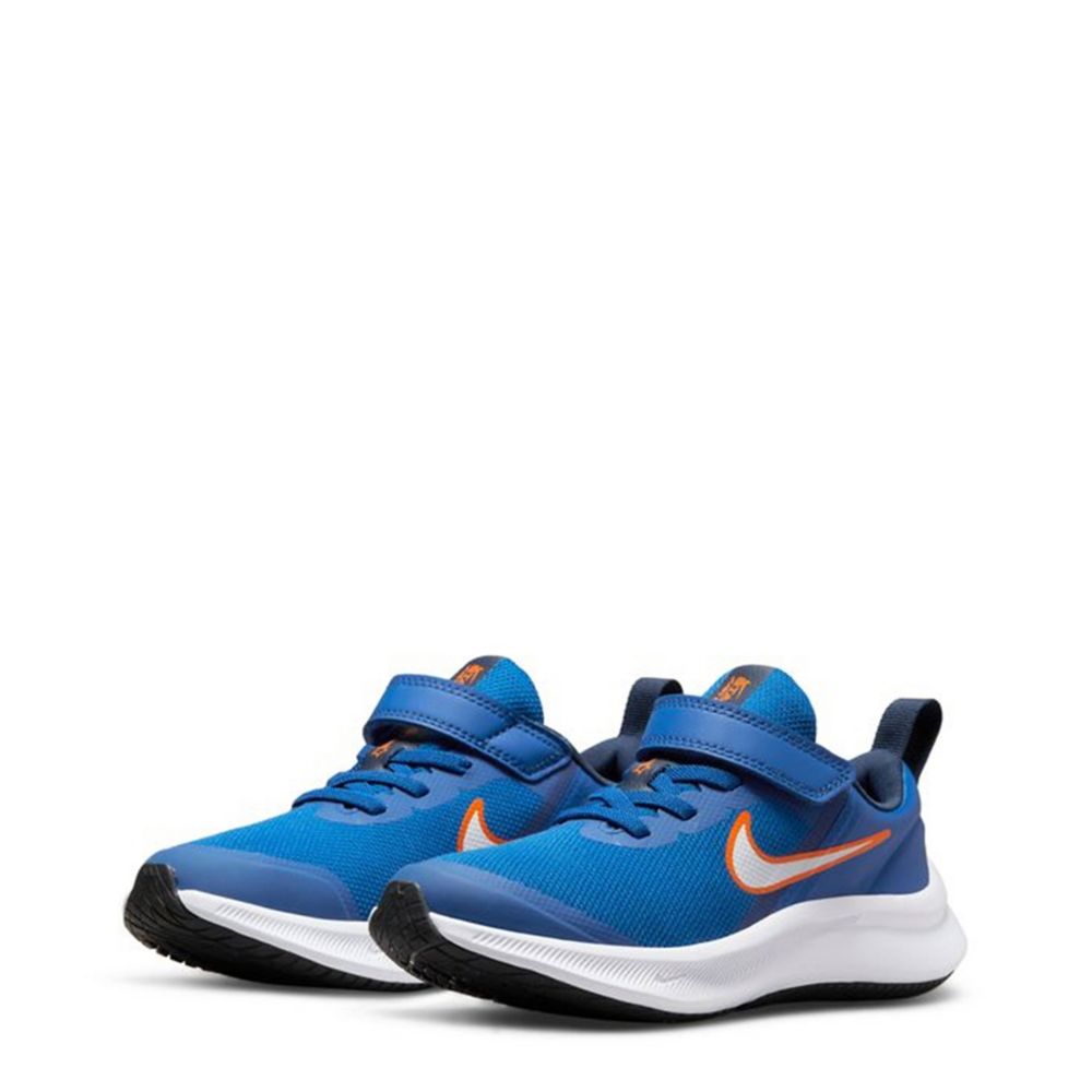 Diariamente Seducir autopista Blue Nike Boys Star Runner 3 Sneaker | Velcro | Rack Room Shoes