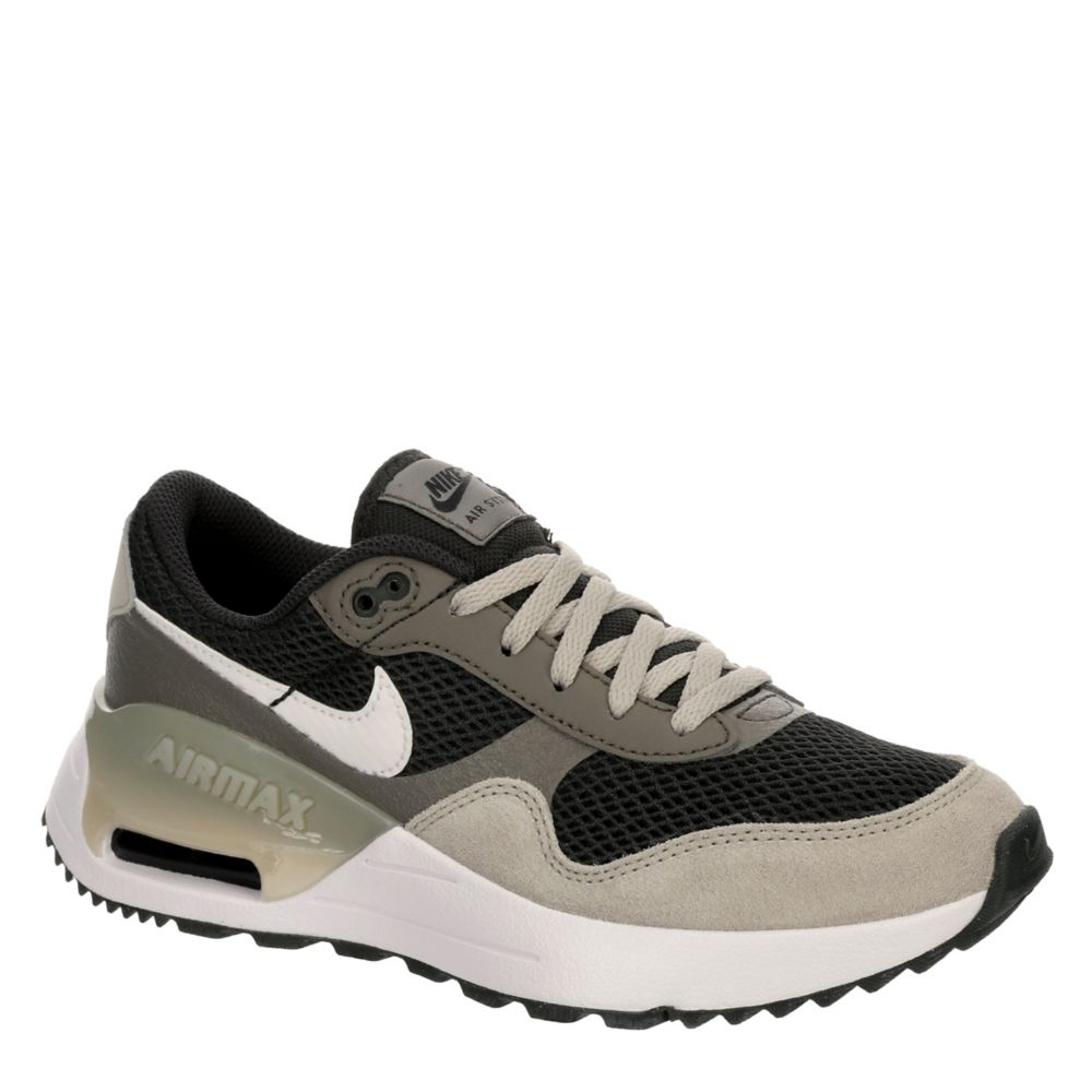 Dark Grey Nike Boys Big Kid Air Max Systm Bg Sneaker, Kids