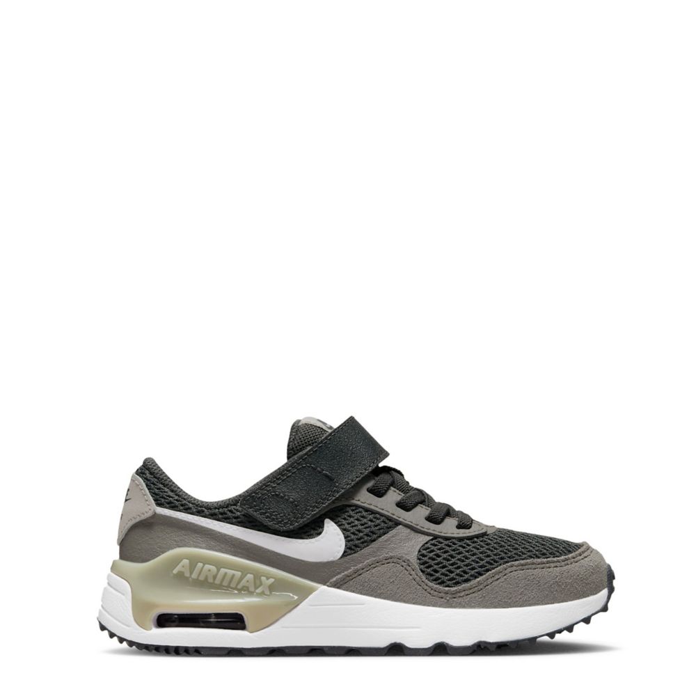 Dark Grey Nike Boys Big Kid Air Max Systm Bg Sneaker, Kids