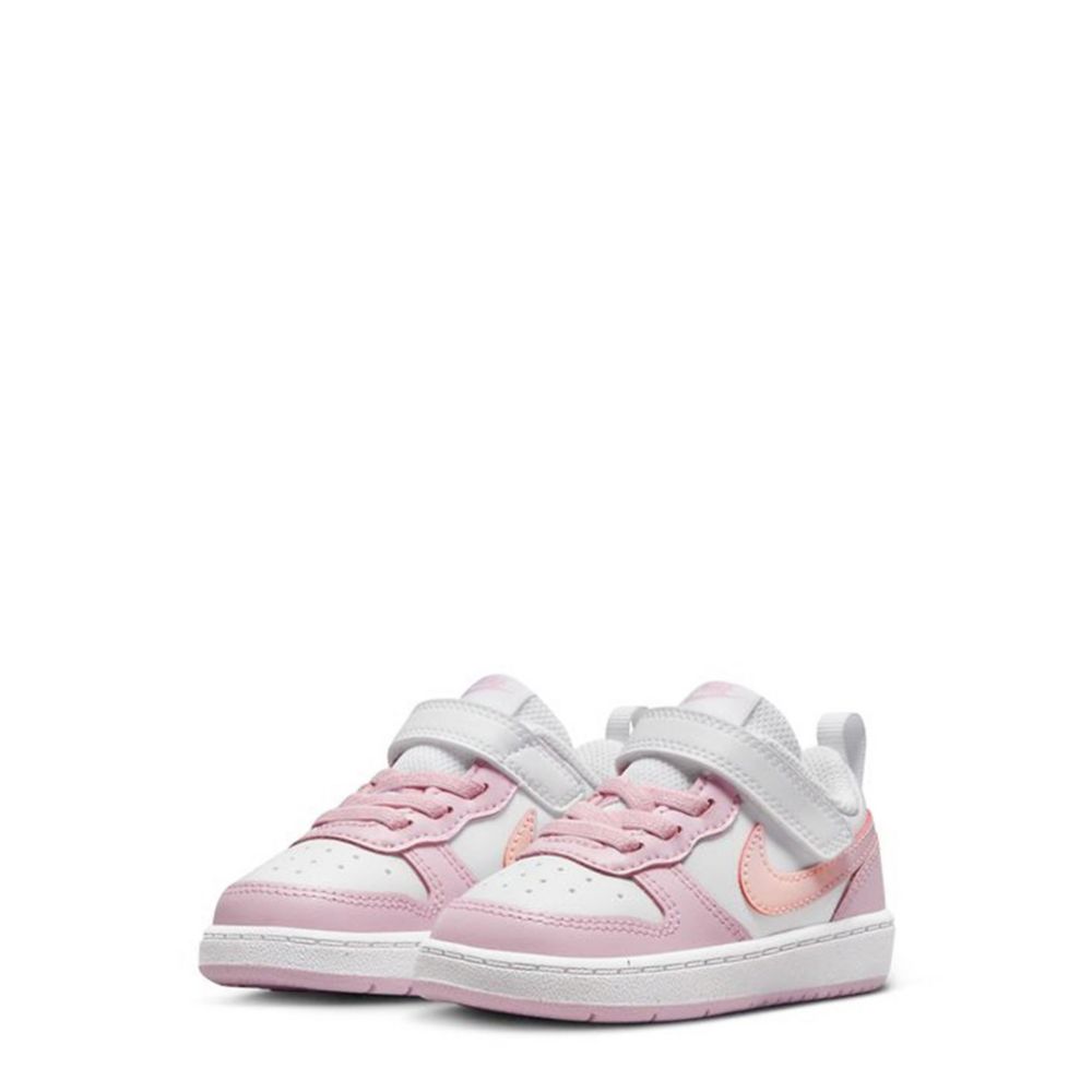 toevoegen struik Onderzoek White Nike Girls Infant And Toddler Court Borough Low 2 Sneaker | Velcro |  Rack Room Shoes