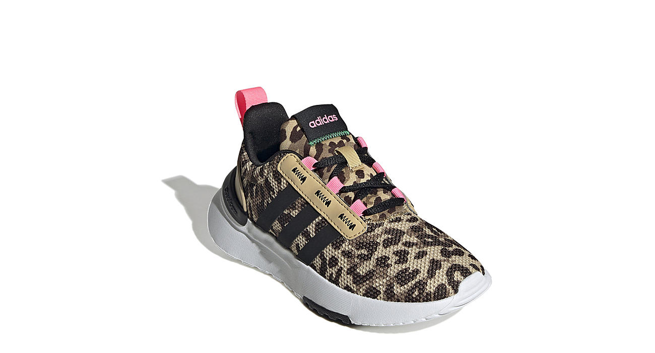 agradable Máquina de recepción Rocío Leopard Adidas Girls Racer Tr21 Sneaker | Kids | Rack Room Shoes