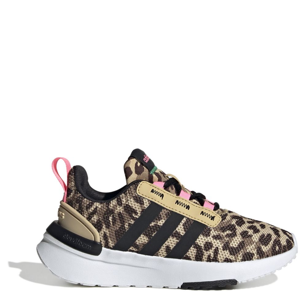 Adidas cheetah best sale print tennis shoes