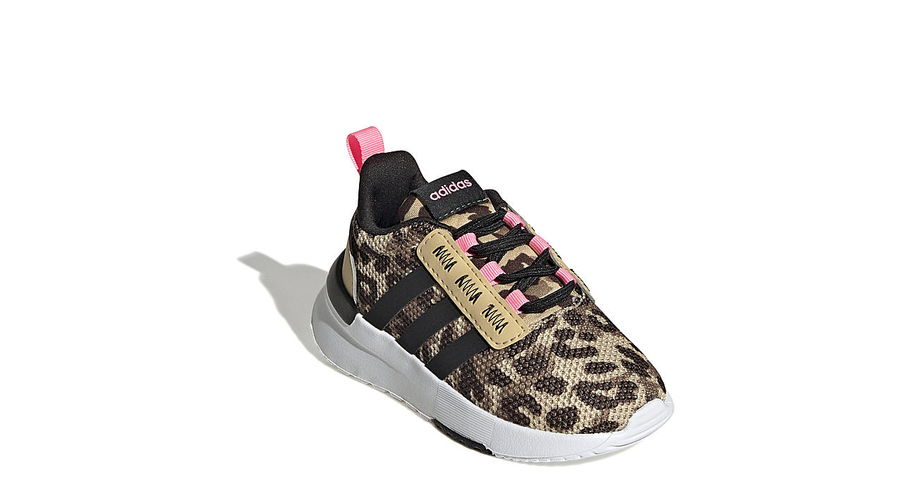 Leopard Adidas Girls Infant Racer Tr21 | Infant Toddler | Rack Shoes