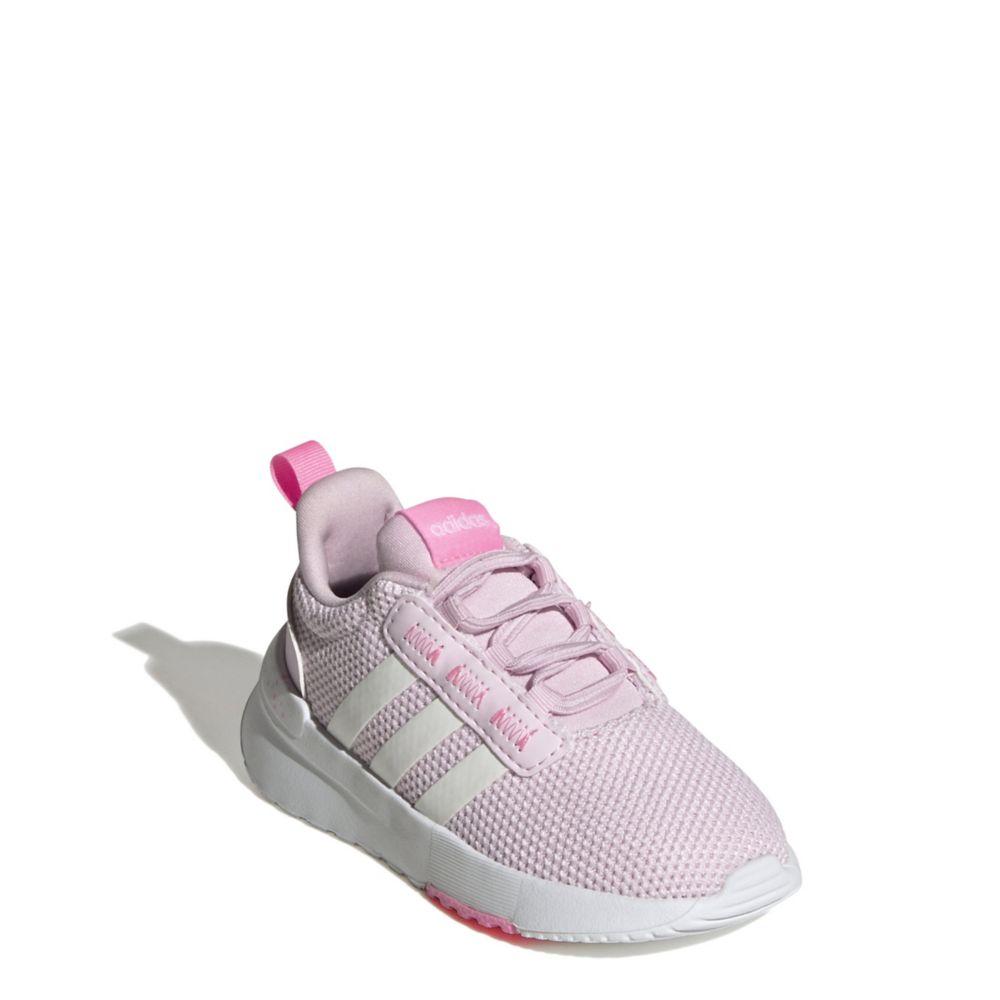 ribben Hubert Hudson Vej Pink Adidas Girls Infant Racer Tr21 Sneaker | Infant & Toddler | Rack Room  Shoes