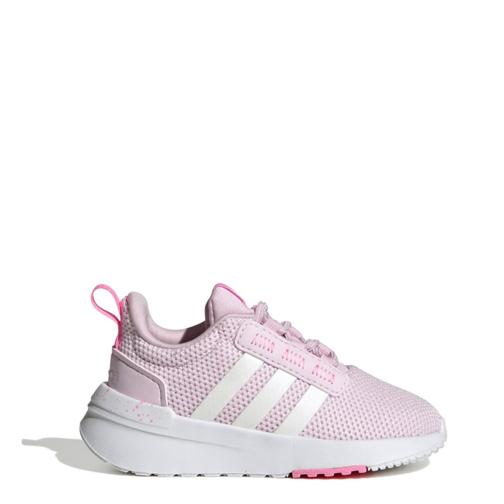 Pink best sale baby adidas