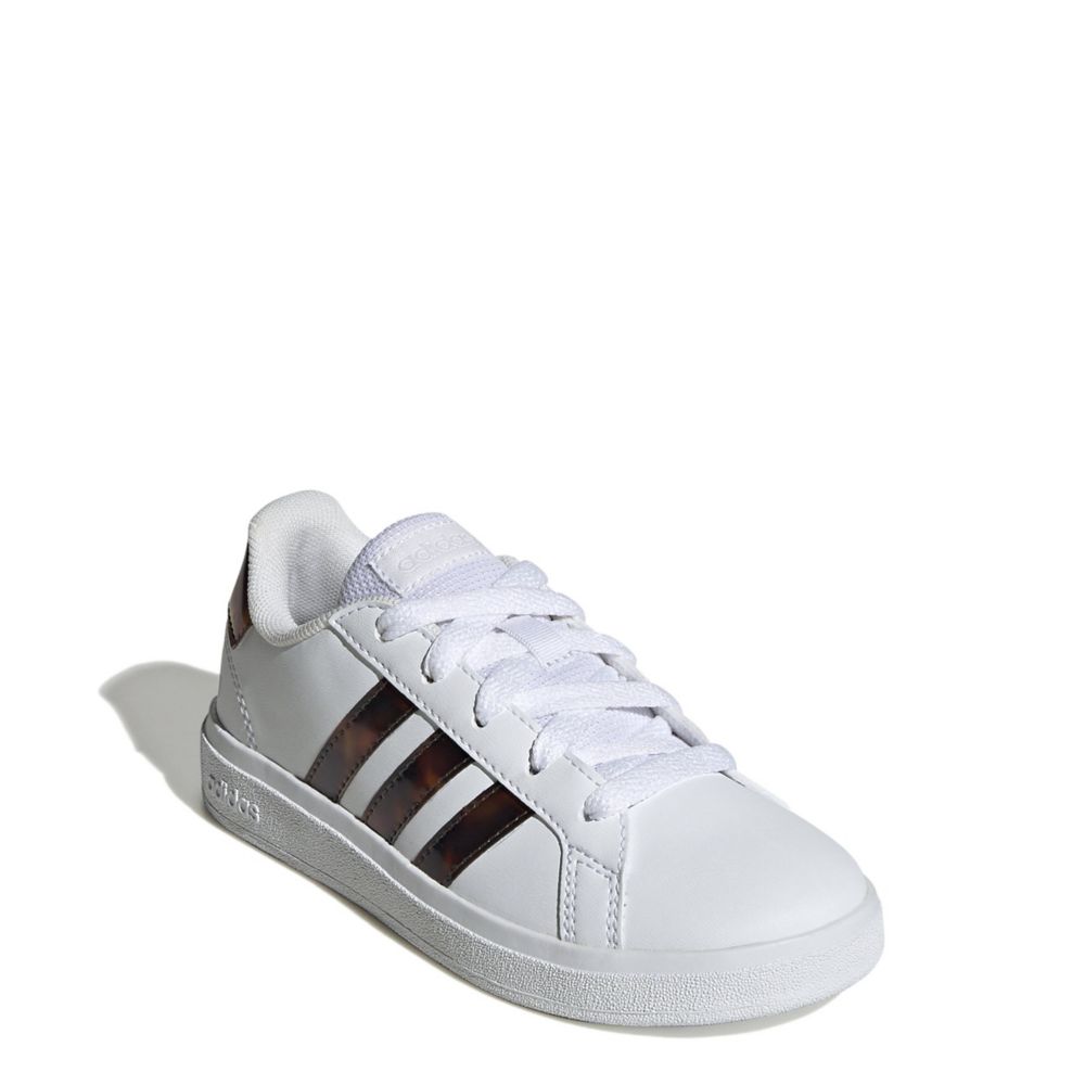 Duque Pef Pertenece White Adidas Girls Little And Big Kid Grand Court 2.0 Sneaker | Kids | Rack  Room Shoes
