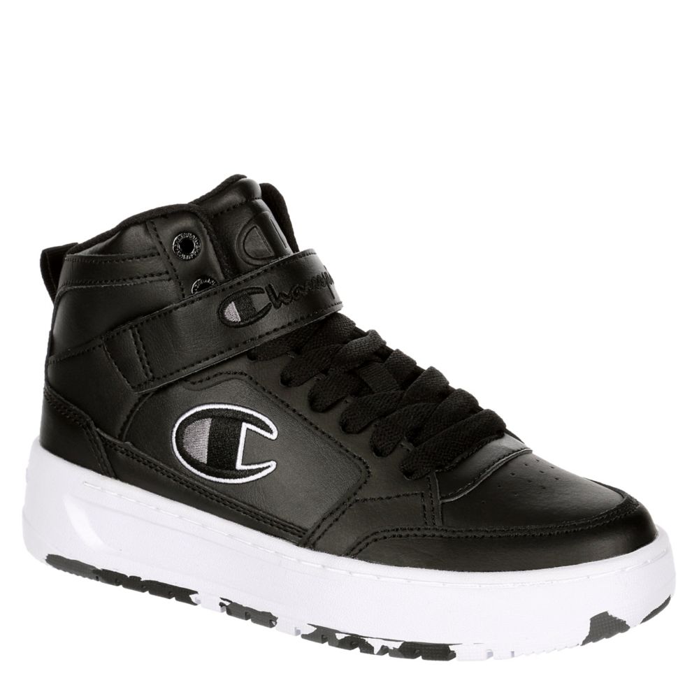 Black champion hotsell high tops