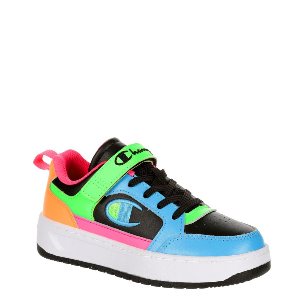Neon Champion Lo Cb Sneaker | Kids | Rack Room Shoes