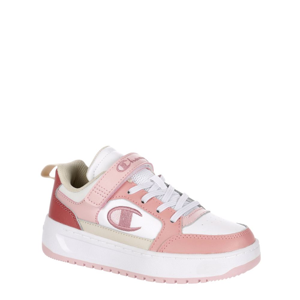 White Champion Girls Drome Lo Cb Sneaker | Kids | Rack Shoes