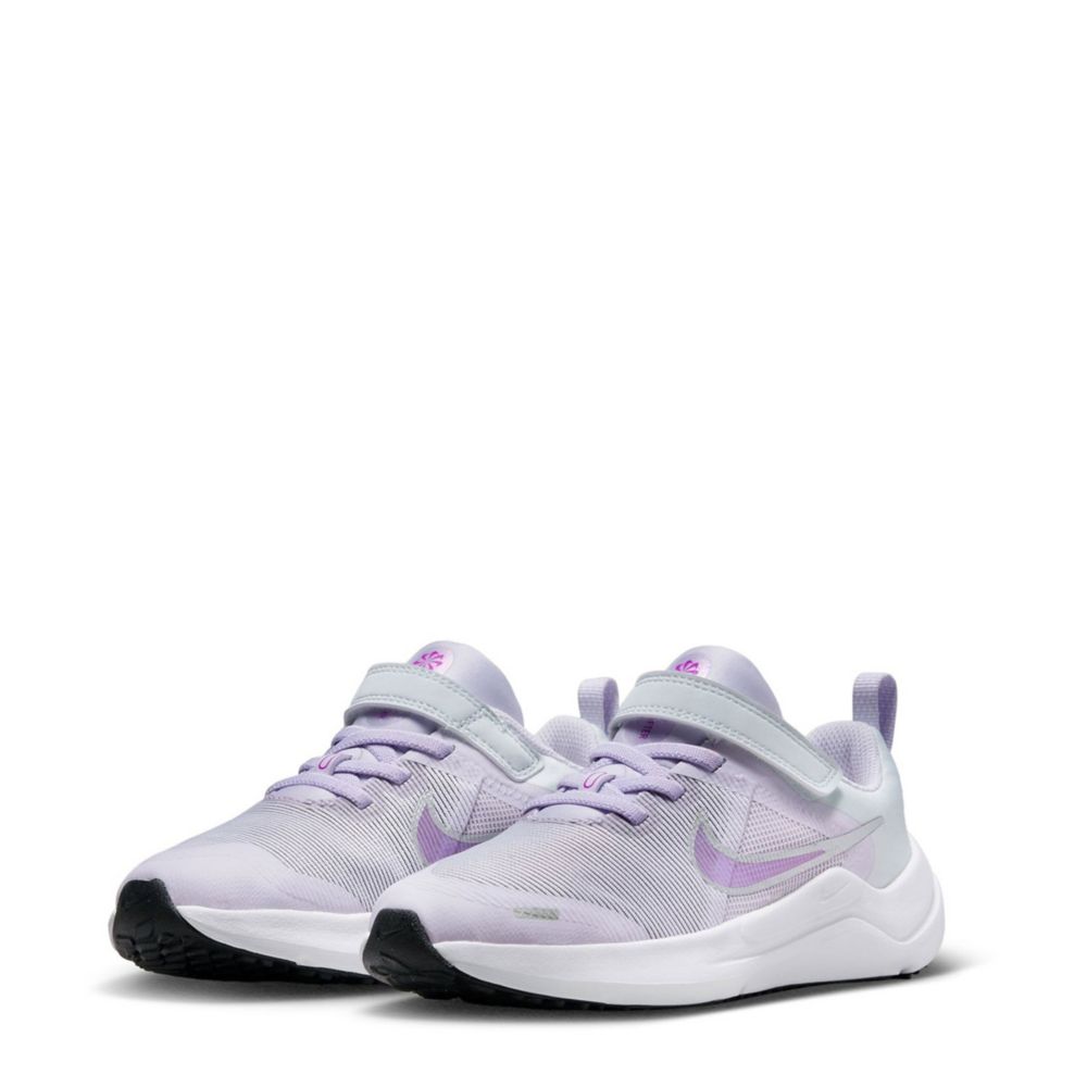 PURPLE NIKE Girls Little Kid Downshifter 12 Sneaker