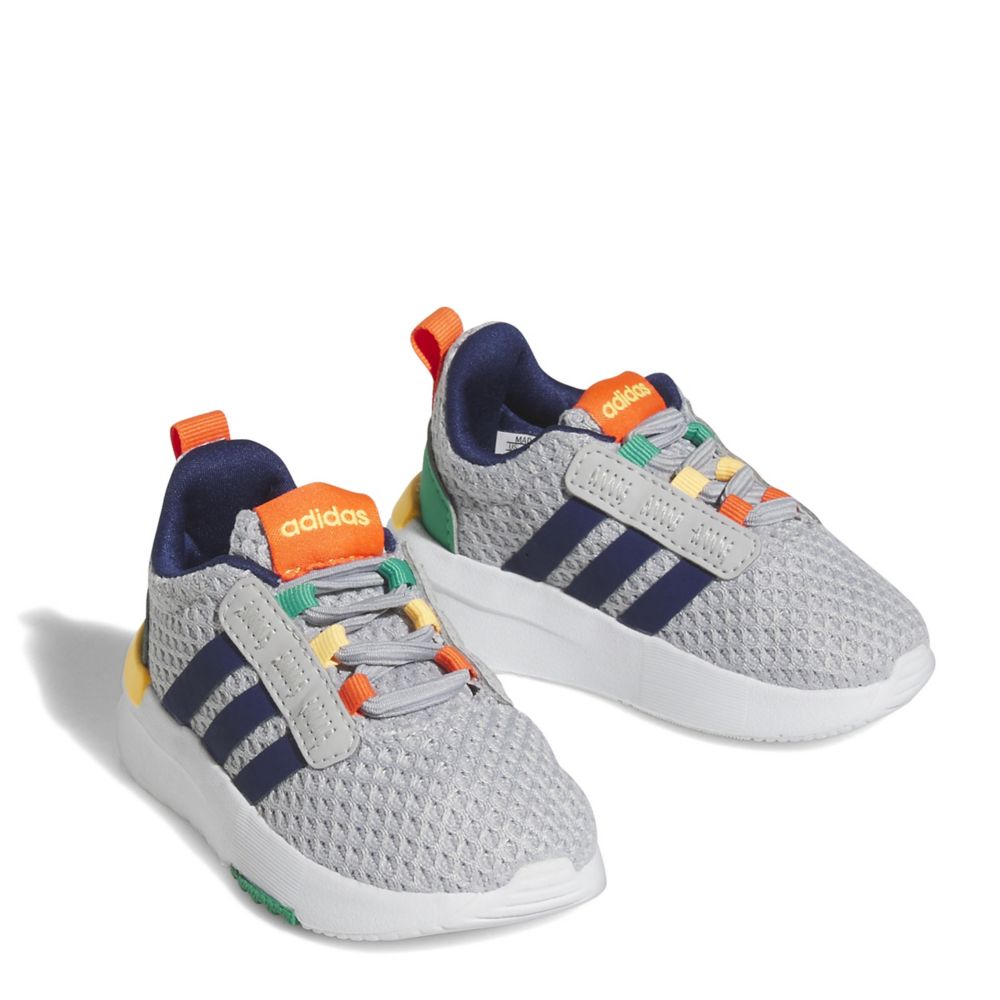 Nueve varilla Pascua de Resurrección Grey Adidas Boys Infant Racer Tr21 Sneaker | Infant & Toddler | Rack Room  Shoes