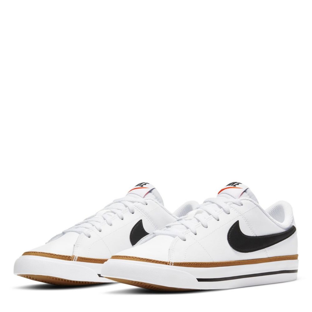 nike boys court legacy sneaker - white