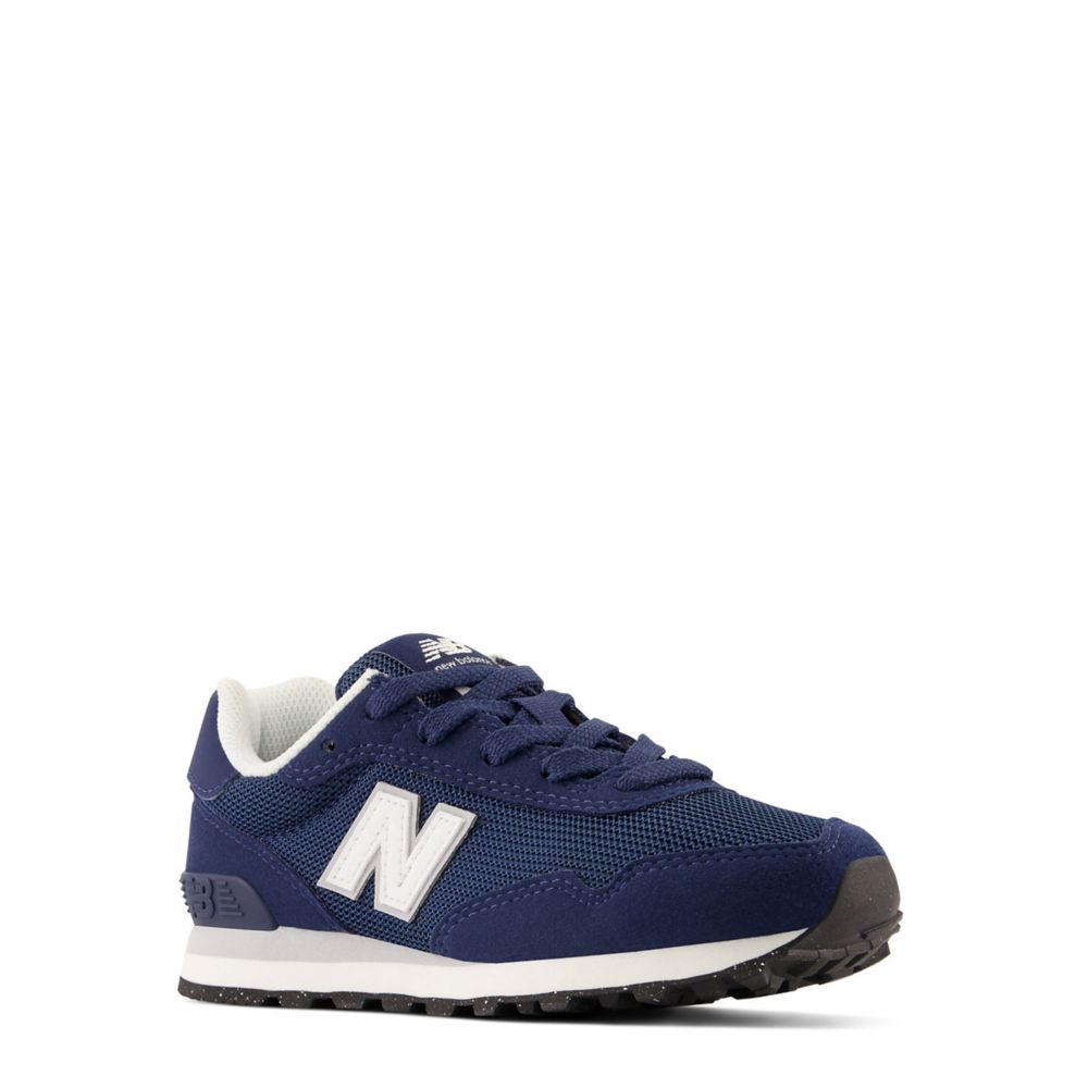 Navy Boys Little Kid 515 Sneaker, New Balance