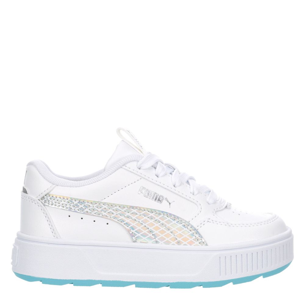 White puma shop shoes for girls