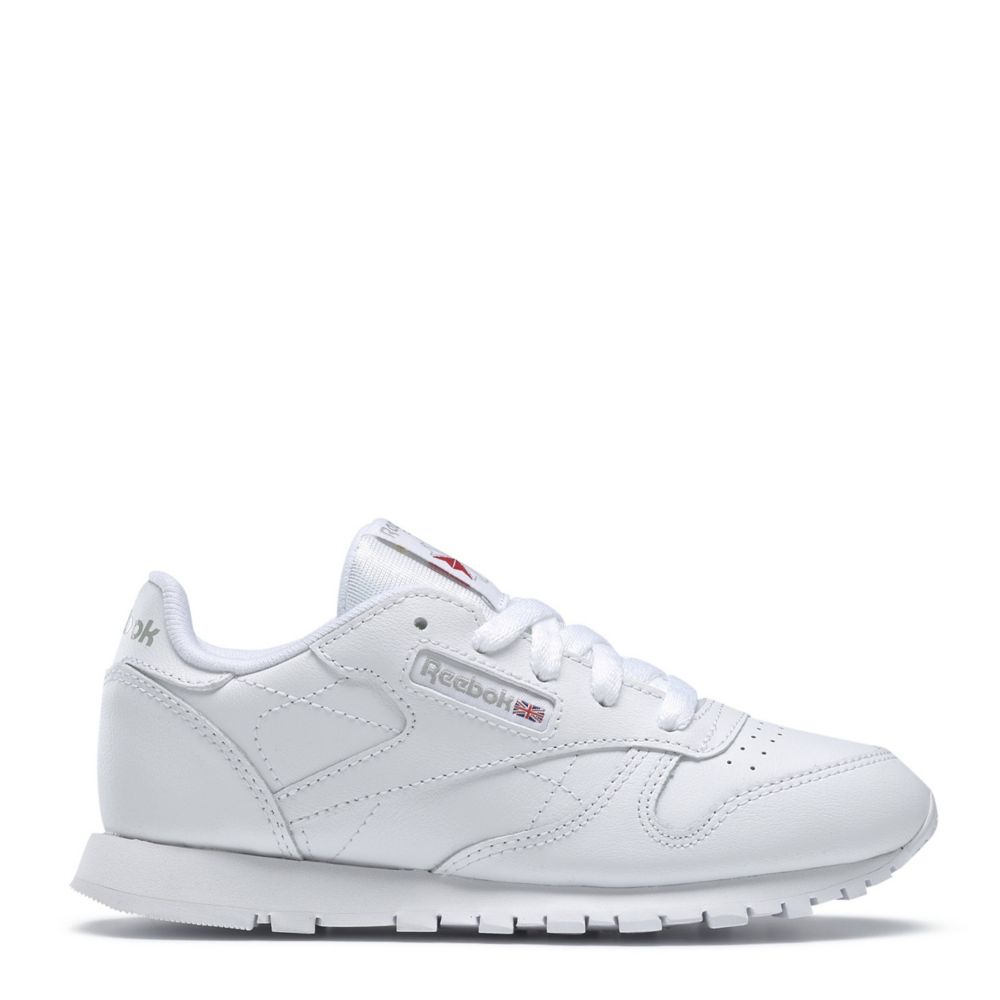 Reebok little kid 2024 classic leather sneaker