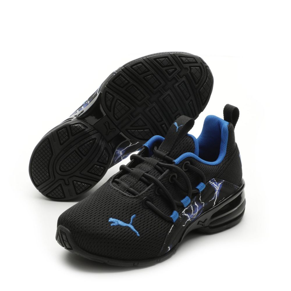 Blue Boys Little Kid Axelion Sneaker | Puma | Rack Room Shoes