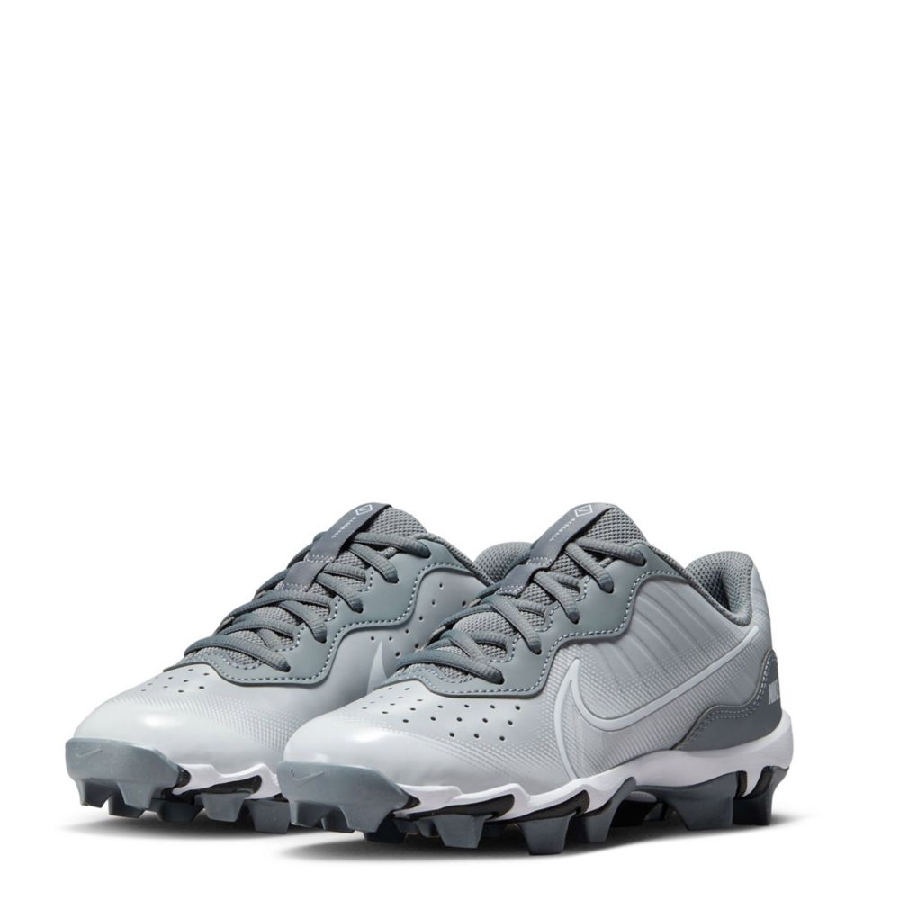 Grey Nike Boys Alpha Huarache 4 Keystone Baseball Cleat, Athletic &  Sneakers