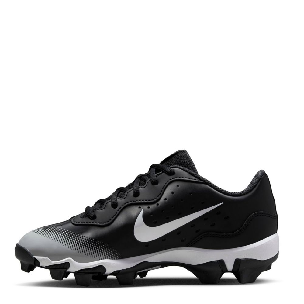 BOYS ALPHA HUARACHE 4 KEYSTONE BASEBALL CLEAT GREY