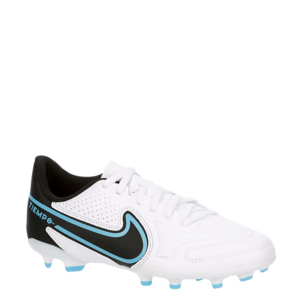 White Nike Boys Jr Tiempo 9 Mg Soccer Cleat | Sneakers | Rack Room Shoes